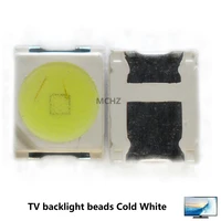 200pcs biggest discount led backlight 1210 3528 2835 3v 1w 92l lm cool white for lg innotek lcd backlight led tv application