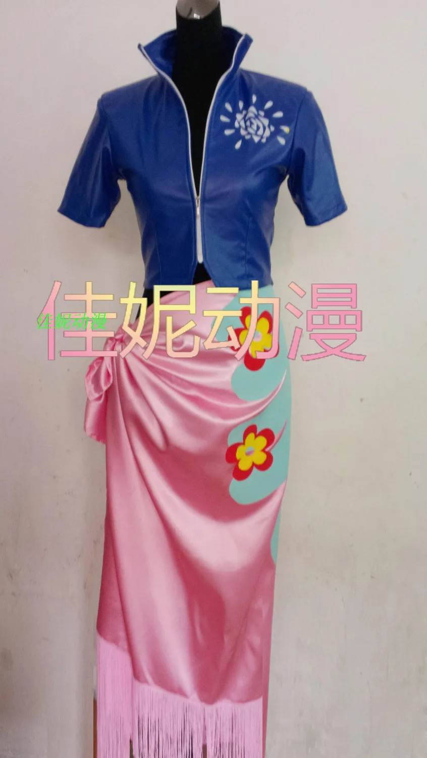 2017 Одна деталь Нико Робин косплей костюм через два года|costum police|costume tutucosplay halloween