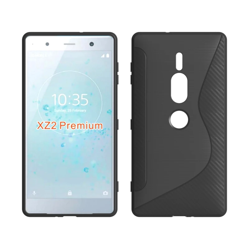 Фирменный gligle NS line Мягкий защитный чехол из ТПУ для Sony Xperia XZ2 Премиум