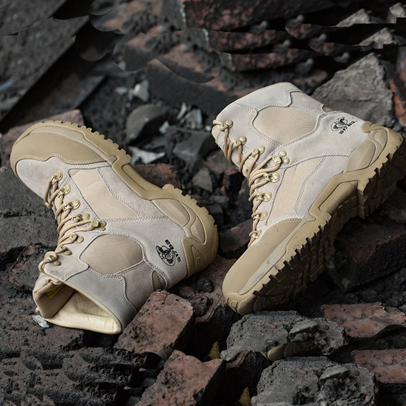 Ботинки мужские кожаные в стиле милитари для зимы/осени 2018 | Спорт и развлечения