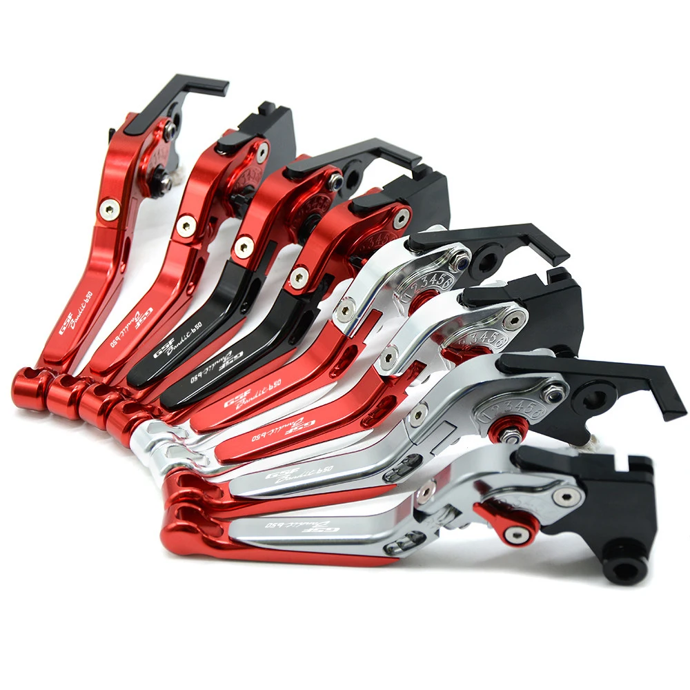 Аксессуары для мотоциклов CNC Adjusterable тормозной рычаг сцепления Suzuki GSF650 Bandit GSF 650 2005
