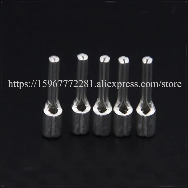 

PTN1.25-12 copper Non-Insulated pin terminal 22-16AWG wire connectors automotive cable male connector plug jacket 1000PCS