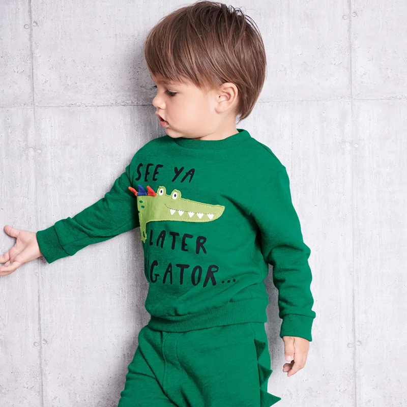 

Little maven/Новинка осени 2019, брендовая одежда для маленьких мальчиков, свитшоты с принтом животных для маленьких мальчиков, C0171