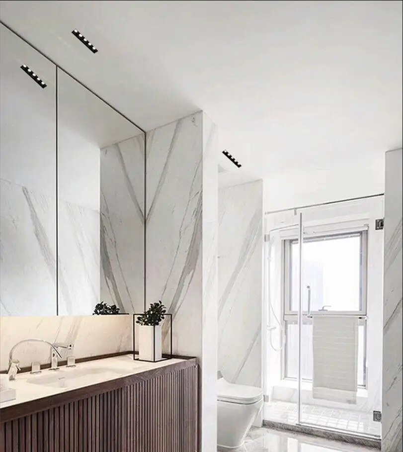 Бесплатная доставка Безрамная линейсветильник световая полоса креативная