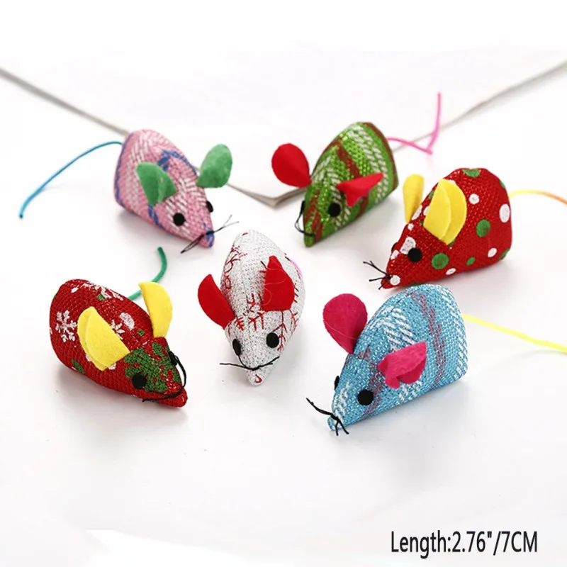 1 шт., домашние игрушки для кошек, мини игрушки в виде мышей, кошек, котят, рождественские игрушки С Кошачьей Мятой, кошачья мята, мягкая игрушка для домашних животных, жевательные прикусы, принадлежности для Gatos