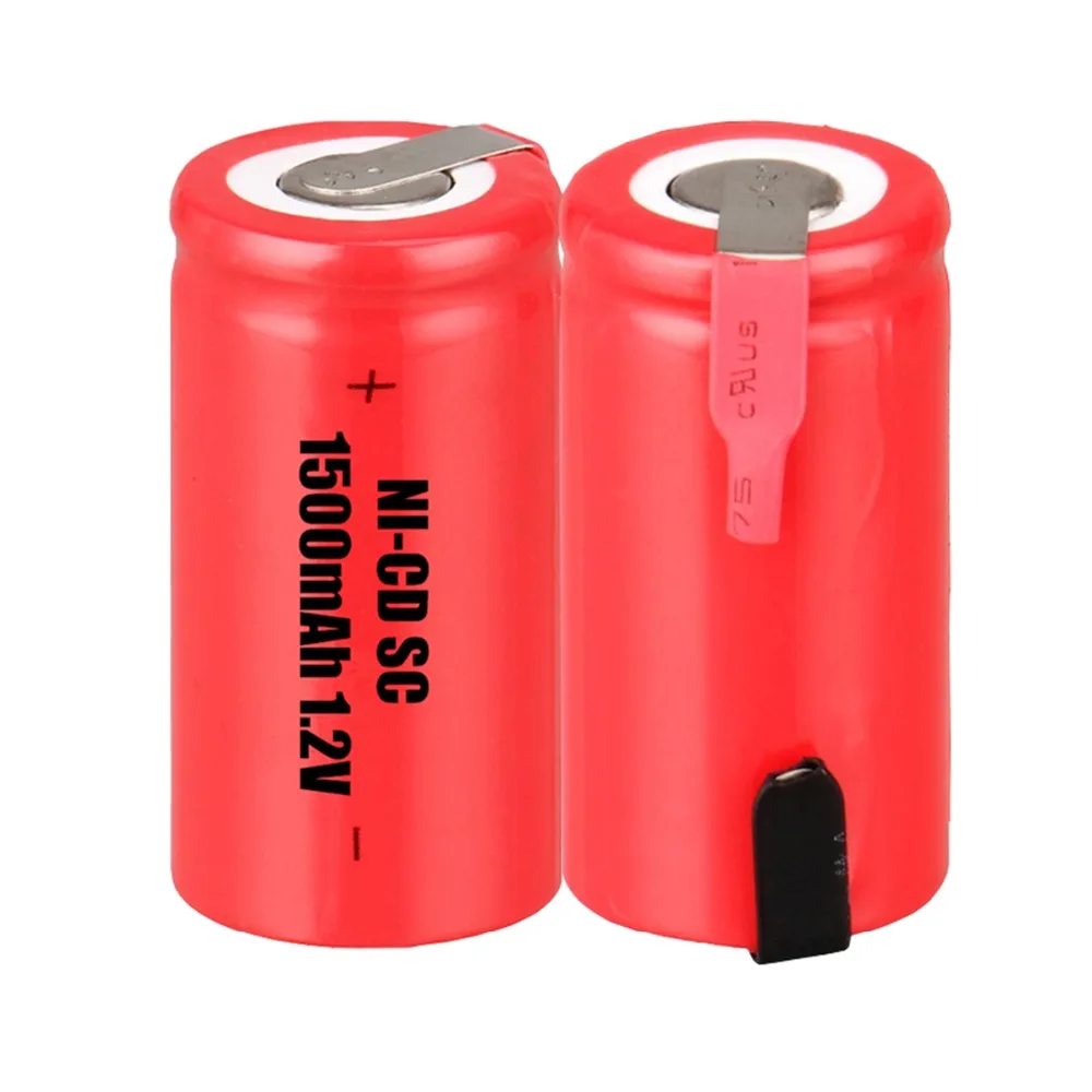 Аккумуляторная батарея SC 1500mAh 1 2 v akkumulator 42 5 мм * 22 для дрели Bosch dewalt metabo