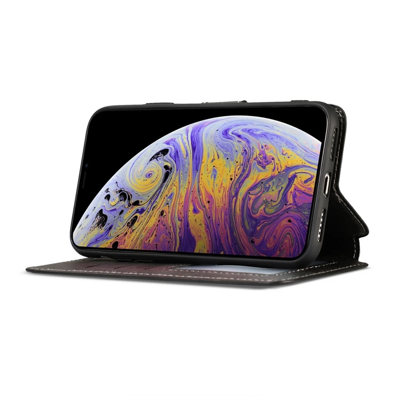 Роскошный кожаный чехол для телефона iPhone 11 Pro Max XS MAX XR X 8 7 6 6s plus Магнитный