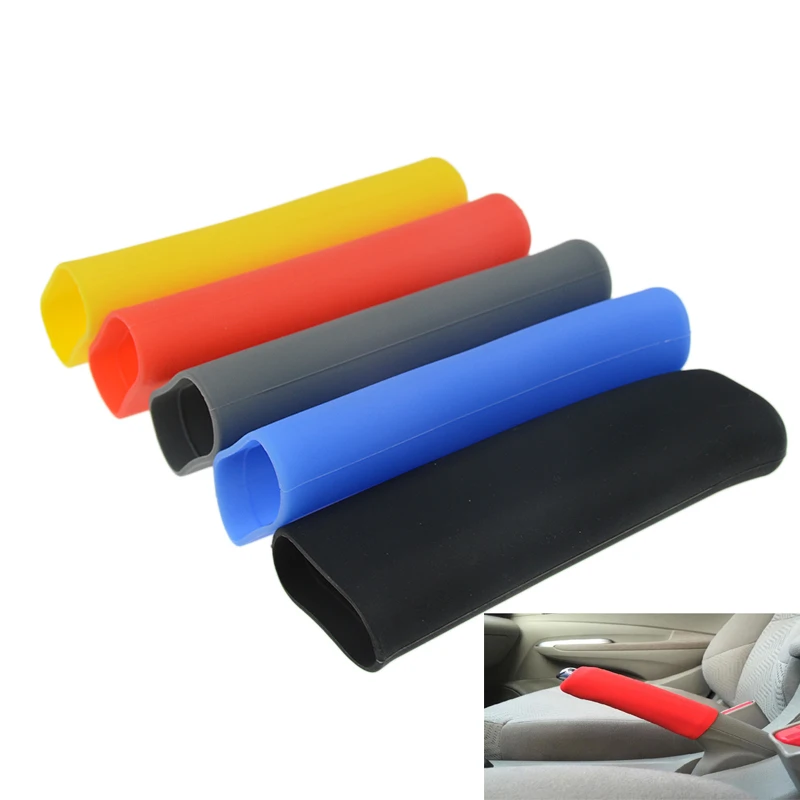 1 шт. Противоскользящий автомобильный силиконовый чехол для ручного тормоза с