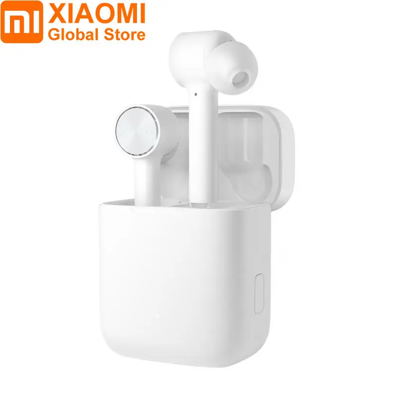 Xiaomi Airdots Pro Air TWS True беспроводные наушники Bluetooth 4,2 вкладыши Спортивная гарнитура умное Сенсорное управление для xiaomi Note 7 Pro - Цвет: Белый
