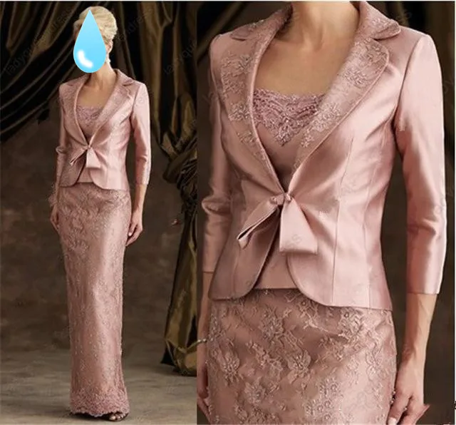 Элегантные кружевные платья для матери невесты свадебные куртки с длинными