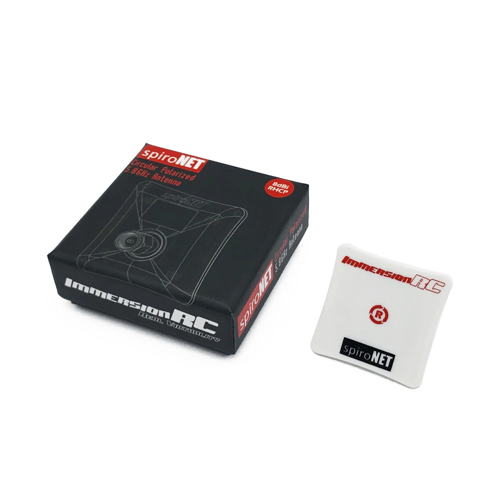 ImmersionRC погружение RC SpiroNet 8dBi RHCP правая рука круговой поляризационный патч пластина приемник антенна SMA штекер для RC FPV