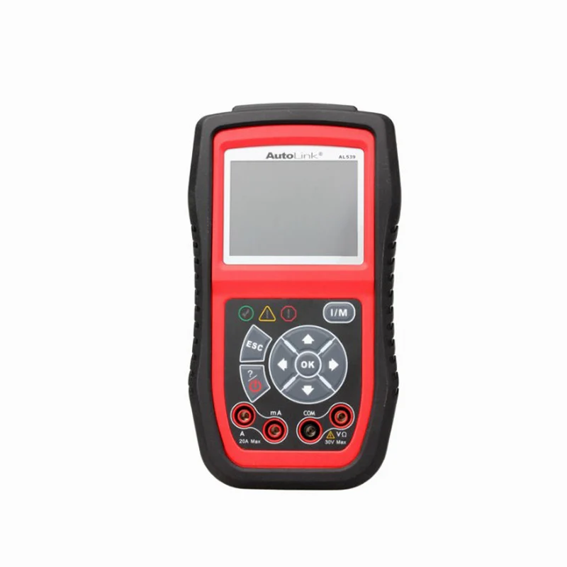 Autel AL539 OBDII считыватель кодов OBD Автомобильный сканер Электрический тестер AL 539 12 В