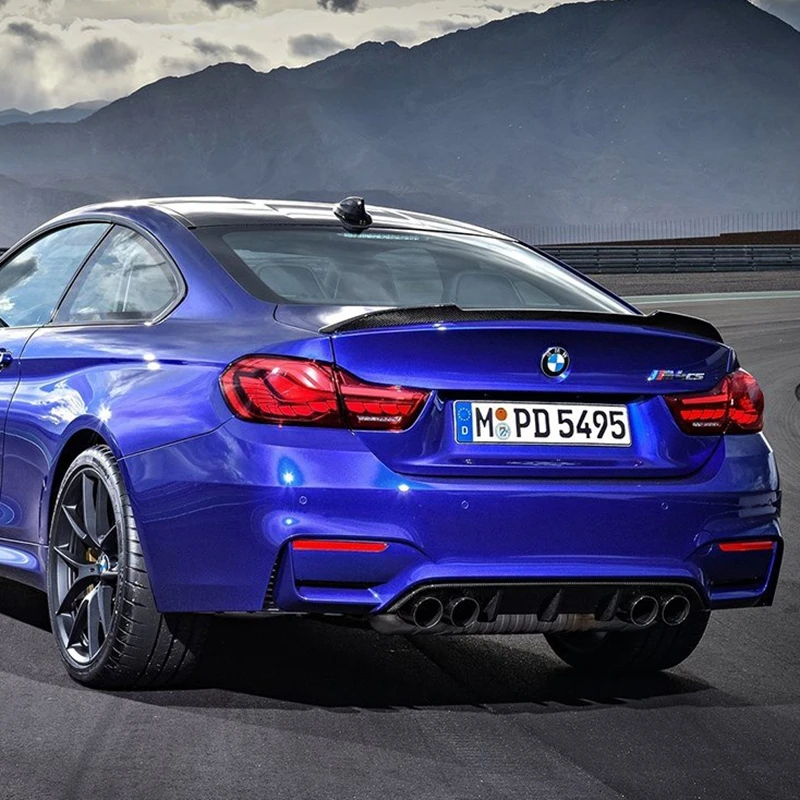 Задний спойлер для грузовика из углеродного волокна в стиле CS BMW M4 Coupe F82 F32
