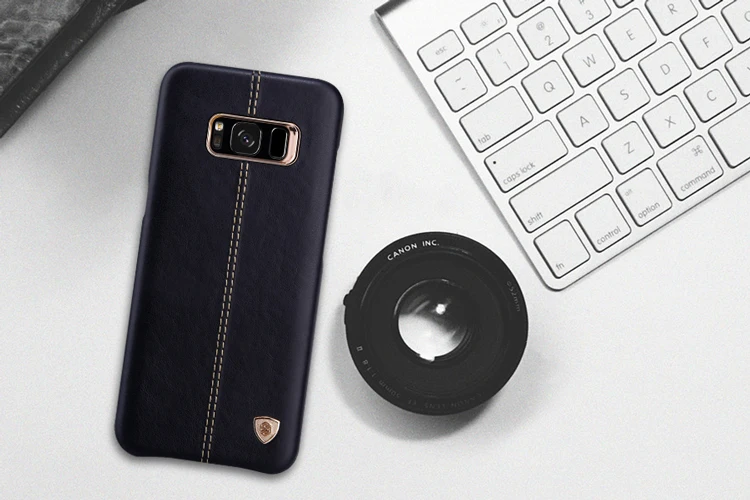 Оригинальный чехол Nillkin Englon для samsung galaxy s8 роскошный Винтажный чехол-накладка из