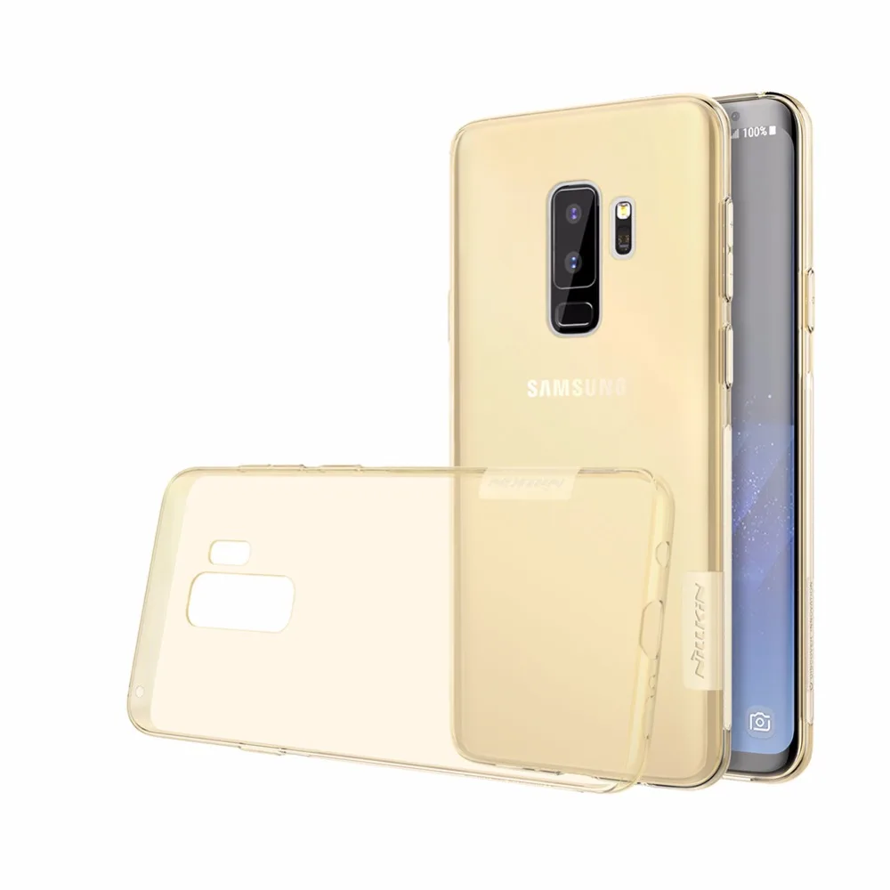 Чехол NILLKIN для Samsung Galaxy S9 + тонкий защитный мобильный телефон из ТПУ