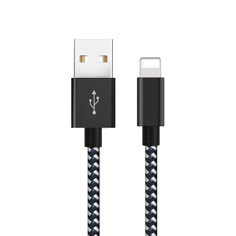 [В 3 упаковках] USB кабель 5 в 2 1 для быстрой зарядки Suntaiho нейлоновый Плетеный и