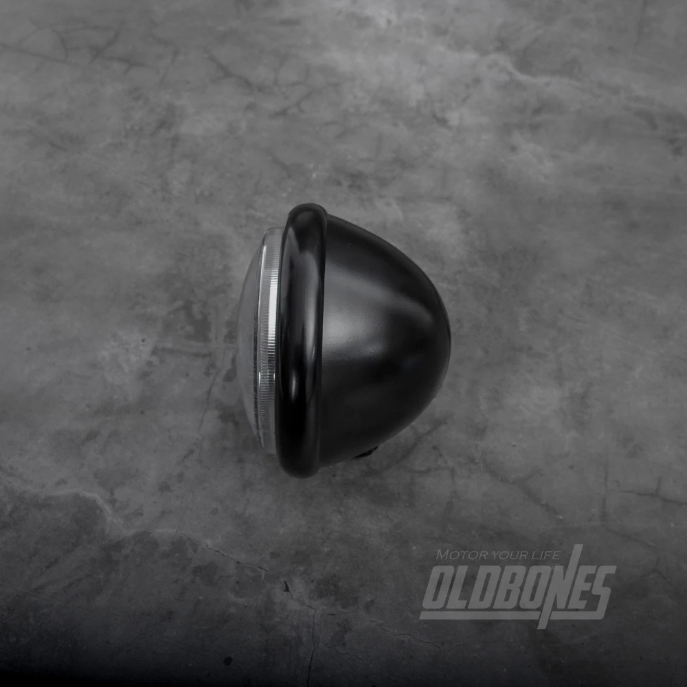 1 шт. OLDBONES Кафе Racer дальний и Ближний светильник винтажный Мотоцикл Круглый CNC