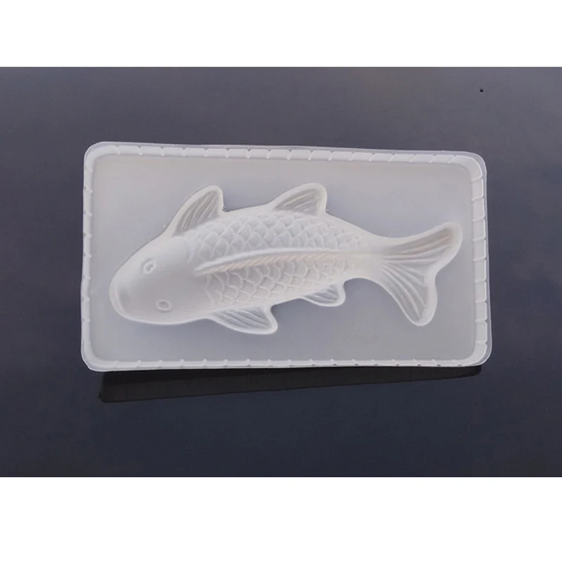DIY 3D Koi рыба карп формы пластиковые желе ручной работы Sugarcraft торт пудинг