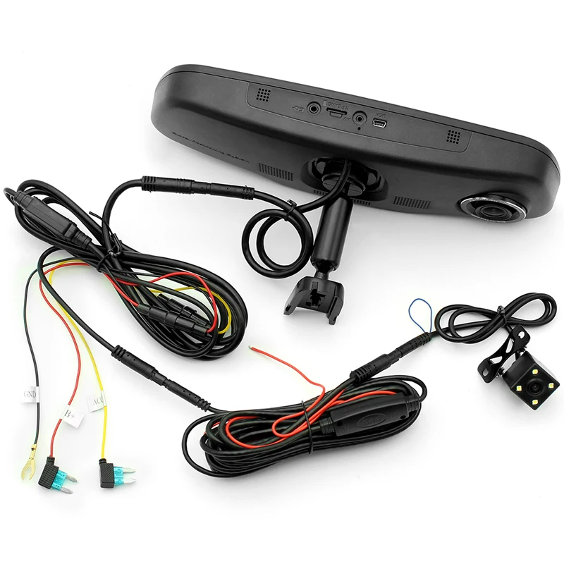 HD 5 &quotFull 1920x1080P Автомобильное Зеркало DVR монитор камера с оригинальным