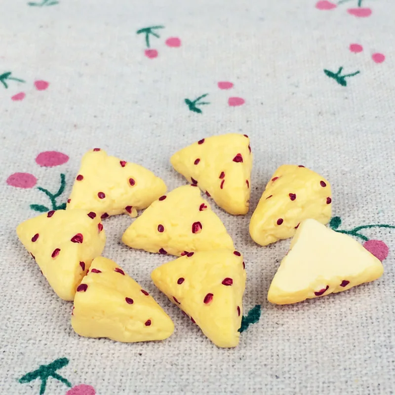 10 шт. плоская задняя часть кабошон из кабошона имитация миниатюрного пищевого