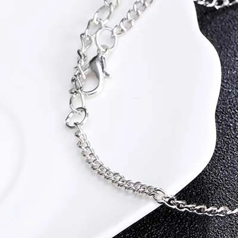 Красочные браслеты Горячие Мода лотоса очарование медальон натуральный камень