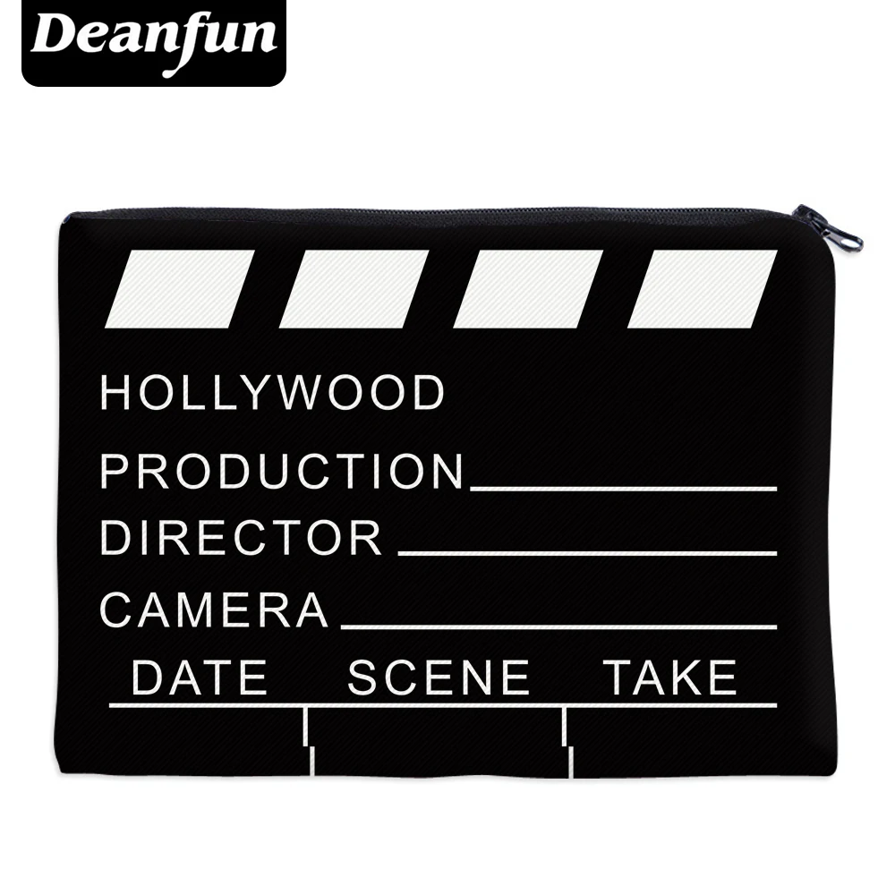 Deanfun черные необходимые для путешествий Органайзер макияж женщин Письмо