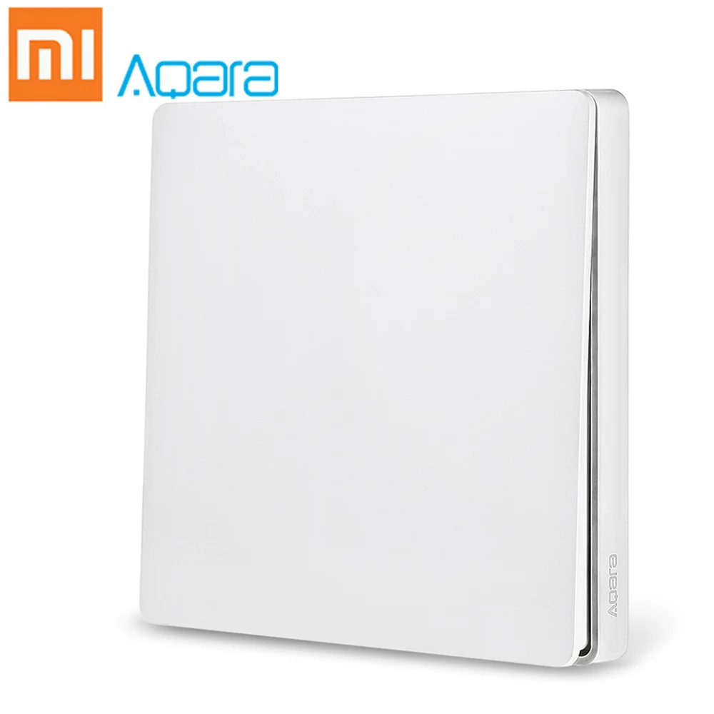 Умный светильник Xiaomi Aqara, беспроводной ключ, версия Singel/двойная кнопка ZiGBee, Wifi, интеллектуальный пульт дистанционного управления