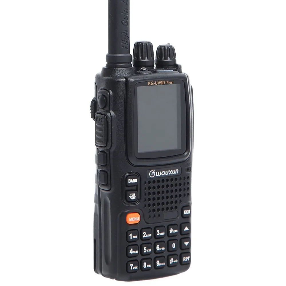 Wouxun KG-UV9D Plus, перекрестный репитер, двухполосная передача, семь диапазонов приема(Air Band), Классическая схема