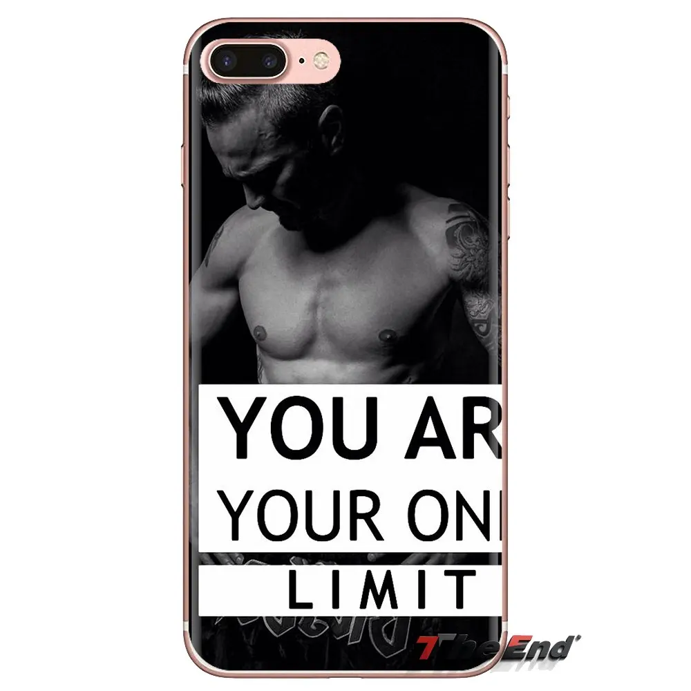 For LG Spirit Motorola Moto X4 E4 E5 G5 G5S G6 Z Z2 Z3 G2 G3 C Play Plus Mini you are your only limit Quotes Of Day Phone Covers |