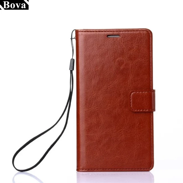 Brown Lanyard 1 Держатель для карт чехол для huawei Honor 6X из искусственной кожи чехол защитный чехол Ретро кобура бумажник флип Чехол - Цвет: Brown Lanyard 1
