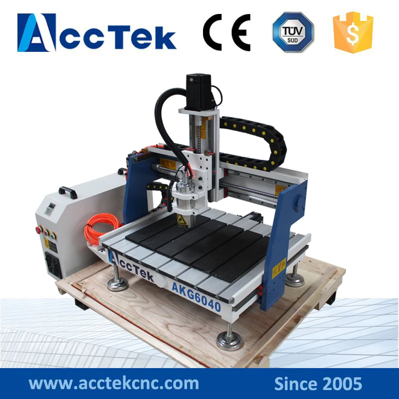 

Цзинань Acctek 1.5 кВт/2,2 кВт гравировальный станок для металла 3d cnc 6040