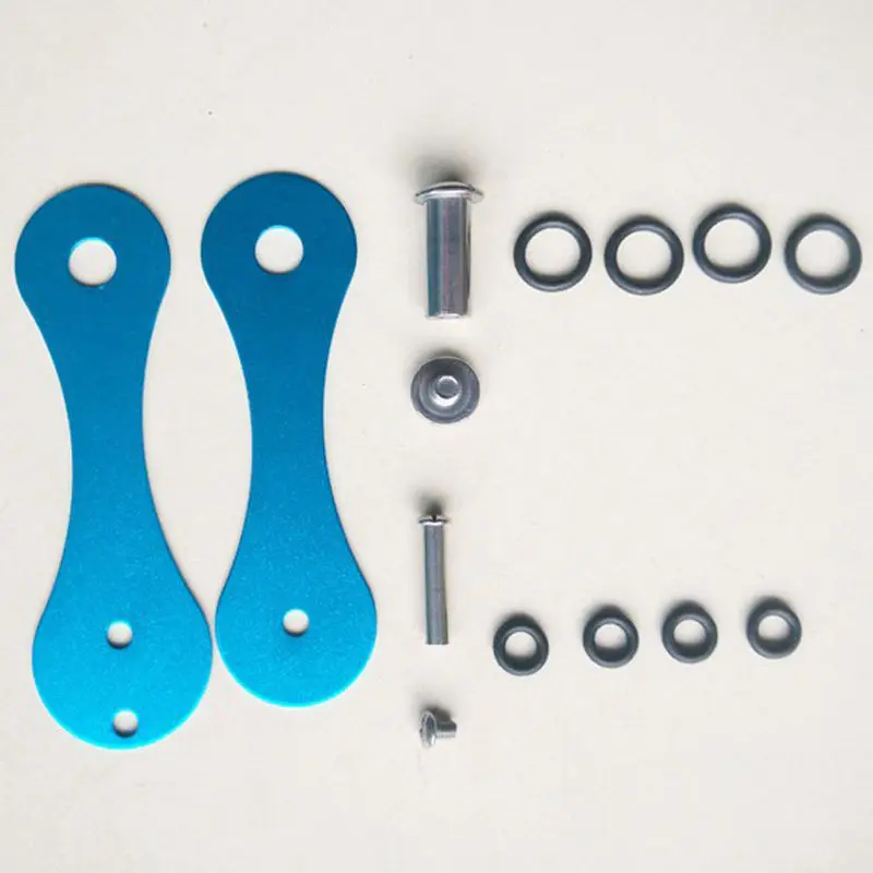 EDC Алюминиевый Твердый оксид Карманный держатель зажим Органайзер папка брелок