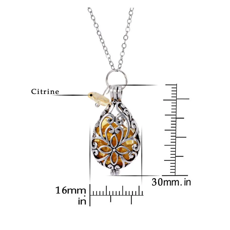 Серебряный Цвет Плавающей Медальон Сырье Камень Розовый Кристалл Ожерелья
