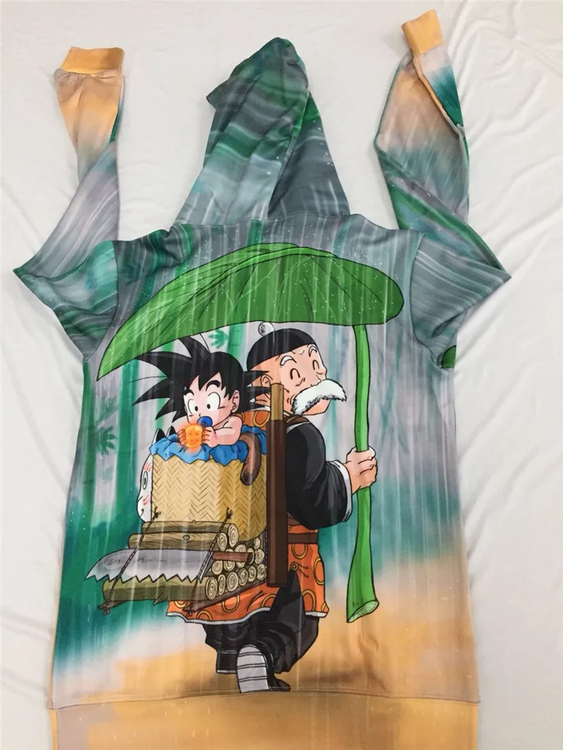 Худи Dragon Ball для мужчин и женщин 3D Толстовка Dragon Ball толстовка с Гоку аниме модные повседневные спортивные костюмы толстовка с капюшоном для мальчиков пуловер