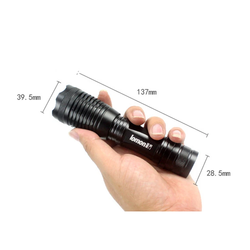 

Zoomable LED Flashlight 1000 Lumens 10W CREE XM-L T6 Tactical Torchlight Waterproof Rechargeable Police Flashlight Zoom Torch