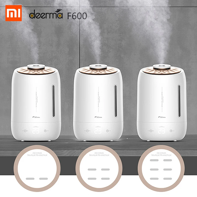 Xiaomi DEERMA DEM F600 увлажнитель воздуха 5л большой емкости немой мини офис и спальня