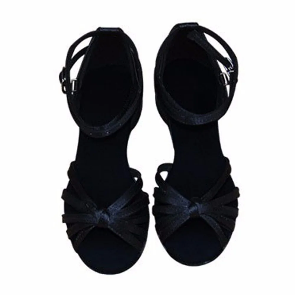 2018 новый дизайн леопардовая детская обувь для латинских танцев Детская