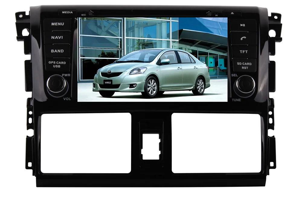 7 'ɺndroid 8 0 1 8-ядерный Автомобильный CD DVD GPS плеер навигация авто для Toyota YARIS Sedan