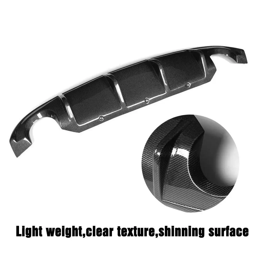 Диффузор для заднего бампера из углеродного волокна спойлер губ подходит Infiniti Q50