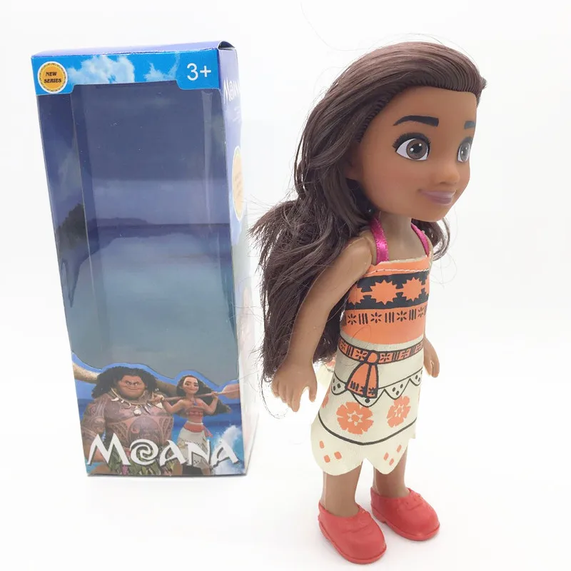Модная девушка Kawaii принцесса Моана фигурки куклы игрушки 15 см/30 см пластиковая