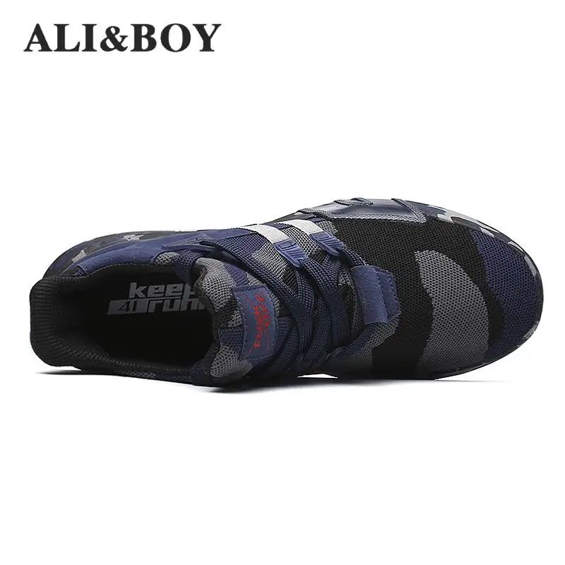 Мужские летние кроссовки 2018 новая сетчатая спортивная обувь для мужчин дышащая