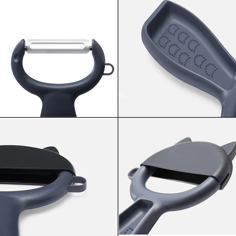 FHEAL многофункциональная Овощечистка в форме кошки для картофеля фруктов резак с