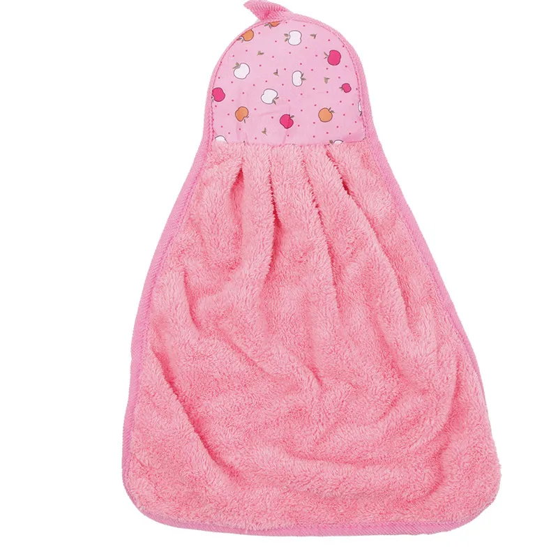 Мягкое кухонное полотенце для ванной комнаты из микрофибры складное подвесное