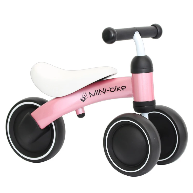 Pink Baby Walker Детский беговел, велосипед, детские ходунки, детский велосипед, трехколесный велосипед, трицикл для детей 1-3 лет - Цвет: Pink Baby Walker