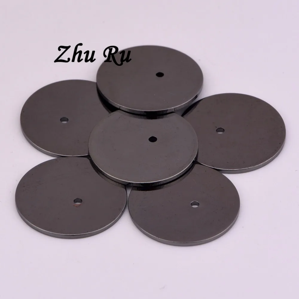 10 шт./лот ZHU RU 20 мм Высокое качество Золотой Цвет Круглый торт отверстие