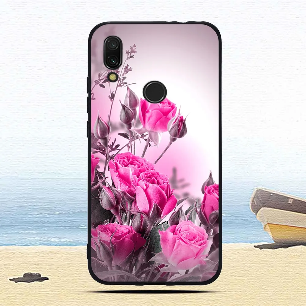 Для Xiaomi Redmi 7 Чехол Redmi 7 чехол Мягкие силиконовые с рисунком задняя крышка для Coque Redmi7 Xiaomi Redmi 7 Чехол для телефона бампер