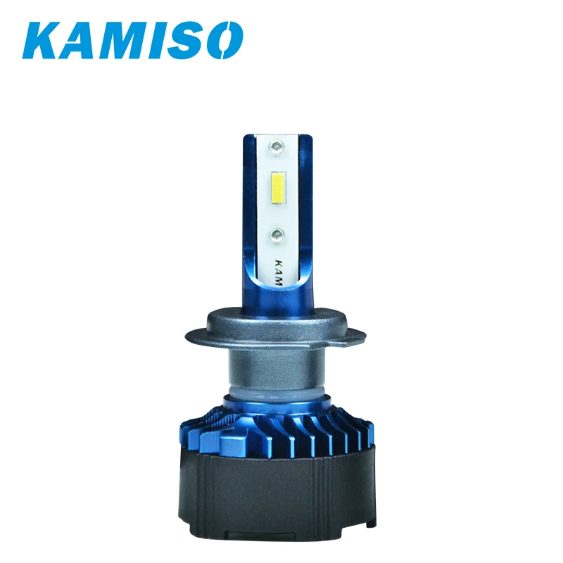 KAMISO Светодиодный фонарь 1 H1 H11 H7 9005 9006 9012 H4 2 шт. светодиодный автомобильные лампы с