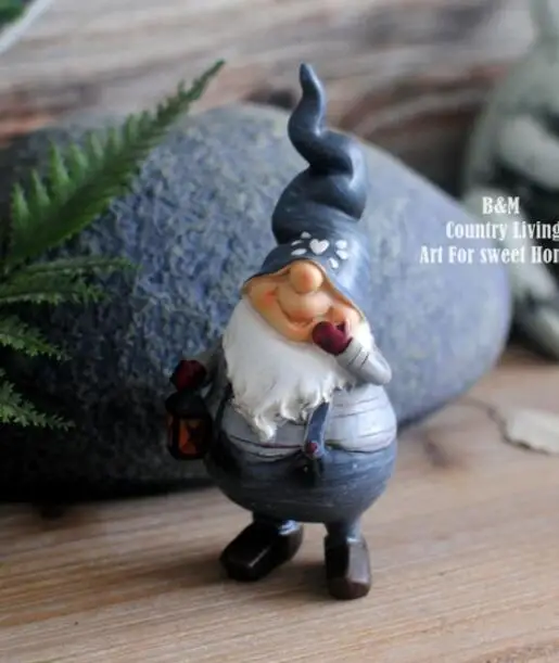 Американский винтажный фонарь садовый Сказочный полимер домашний сад балкон