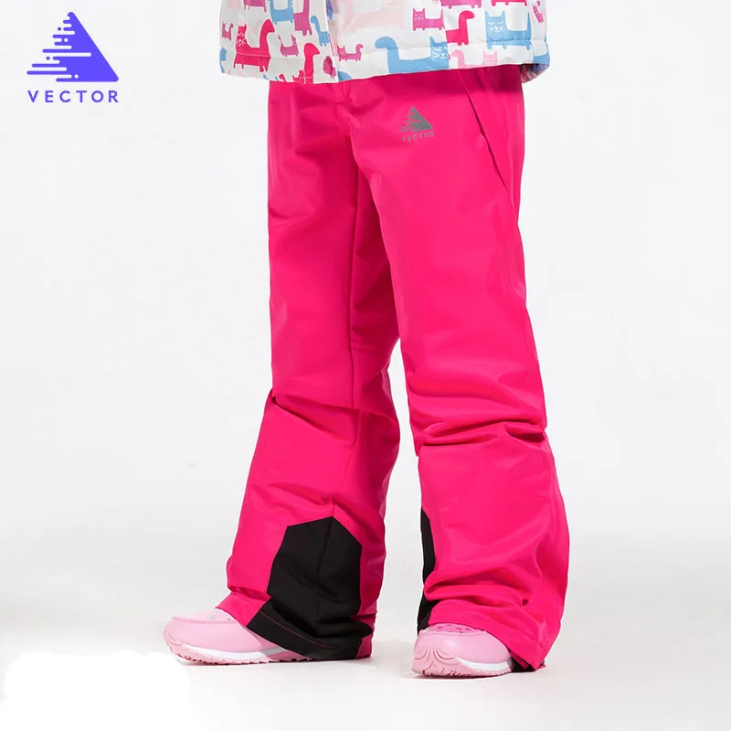 Брендовые лыжные штаны для мальчиков и девочек новинка 2019 года ветрозащитные