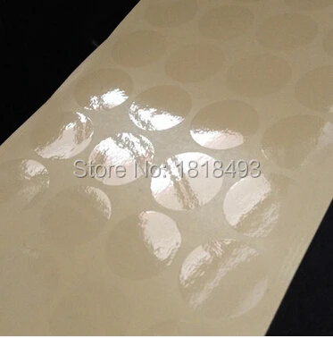 

wholesales dia.5cm round clear stickers/seal adhesive stickers/packing labels/tags/custom PVC stickers 500 pcs a lot